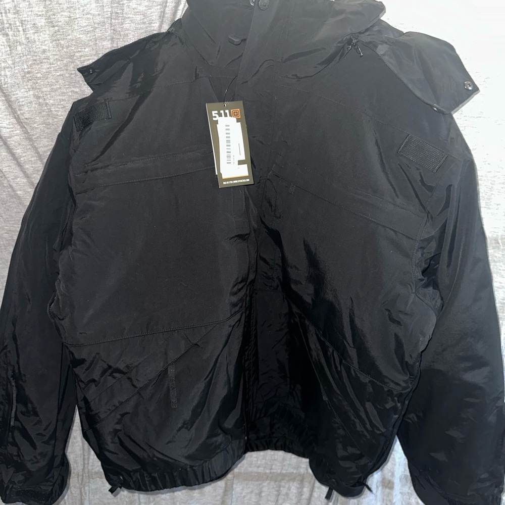 5.11 Tactical Men's Black Tactical 5 in 1 Jacket